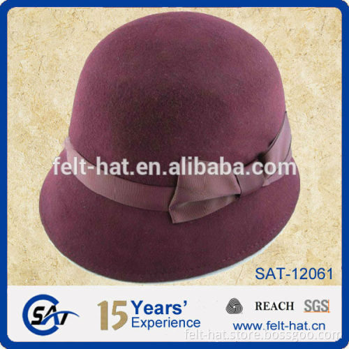 Fashion Ladies' Wool Felt bucket Hats